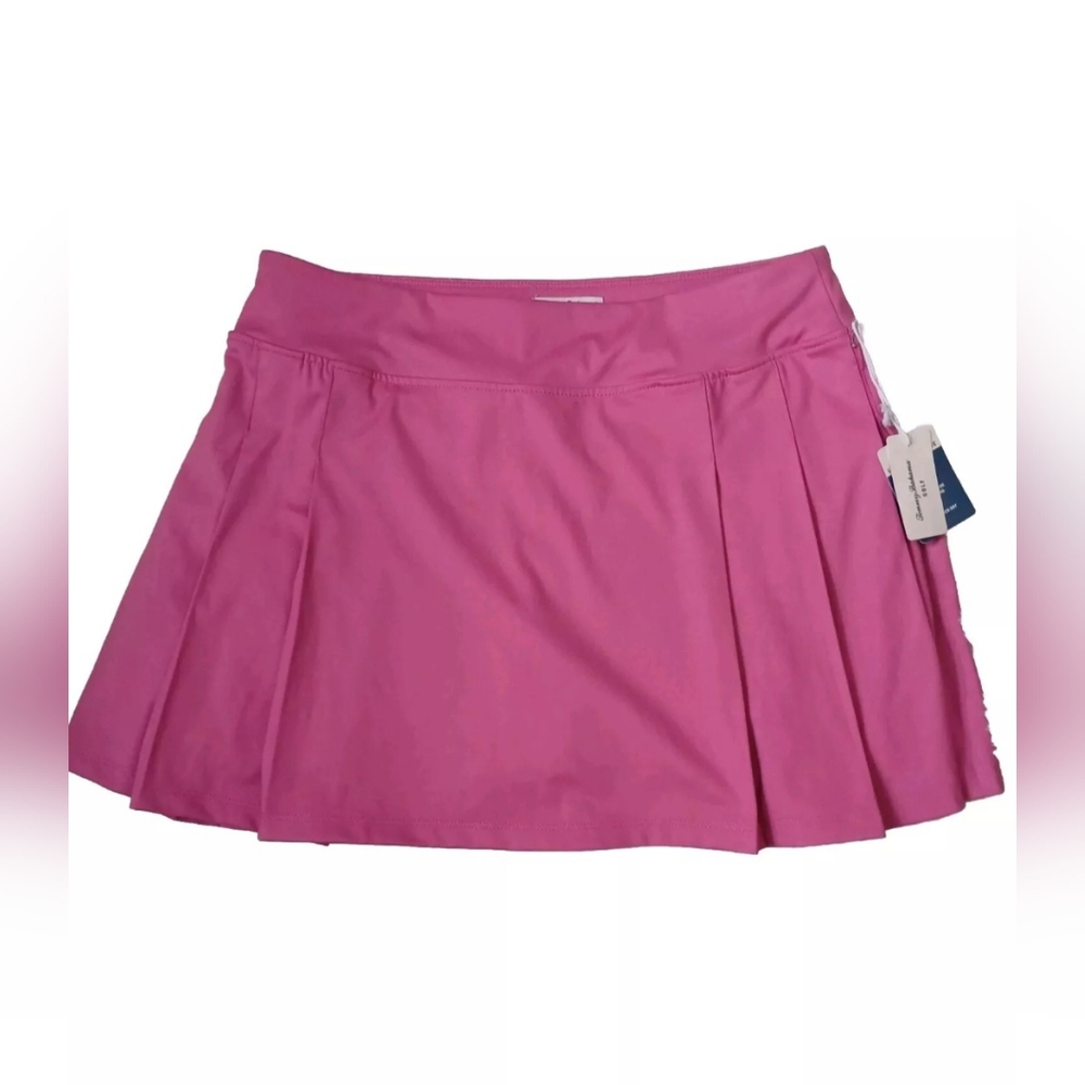 Tommy Bahama Solid Pink Golf Tennis Skort